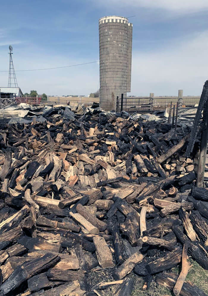 Two Years of Work Gone up in Flames
